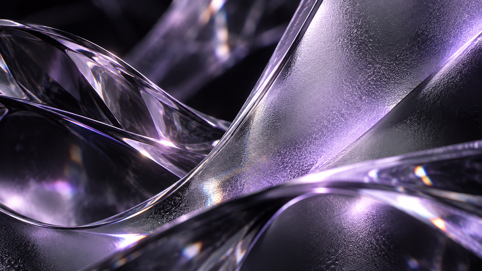 Surreal glass environment